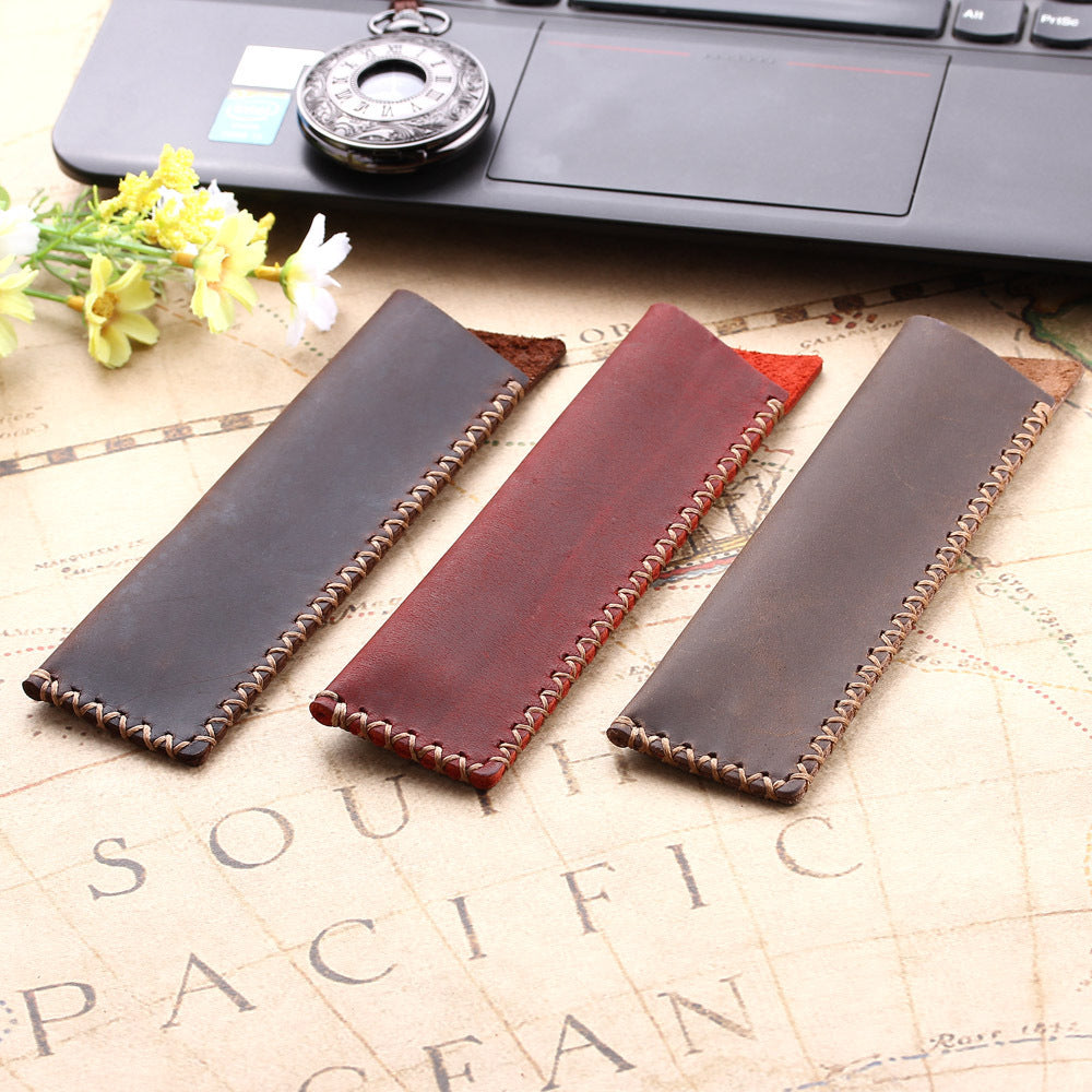 Handmade Genuine Leather Pen Case