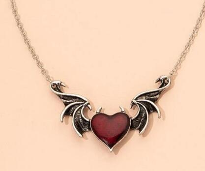 Wing Gothic necklace