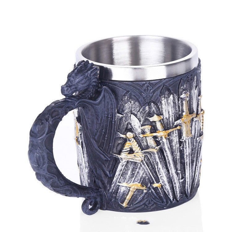 Mug Beer Mug Holy Sword Black Mug Water Cup