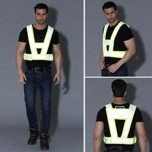 V-shaped Reflective Vest Safety Reflective Warning