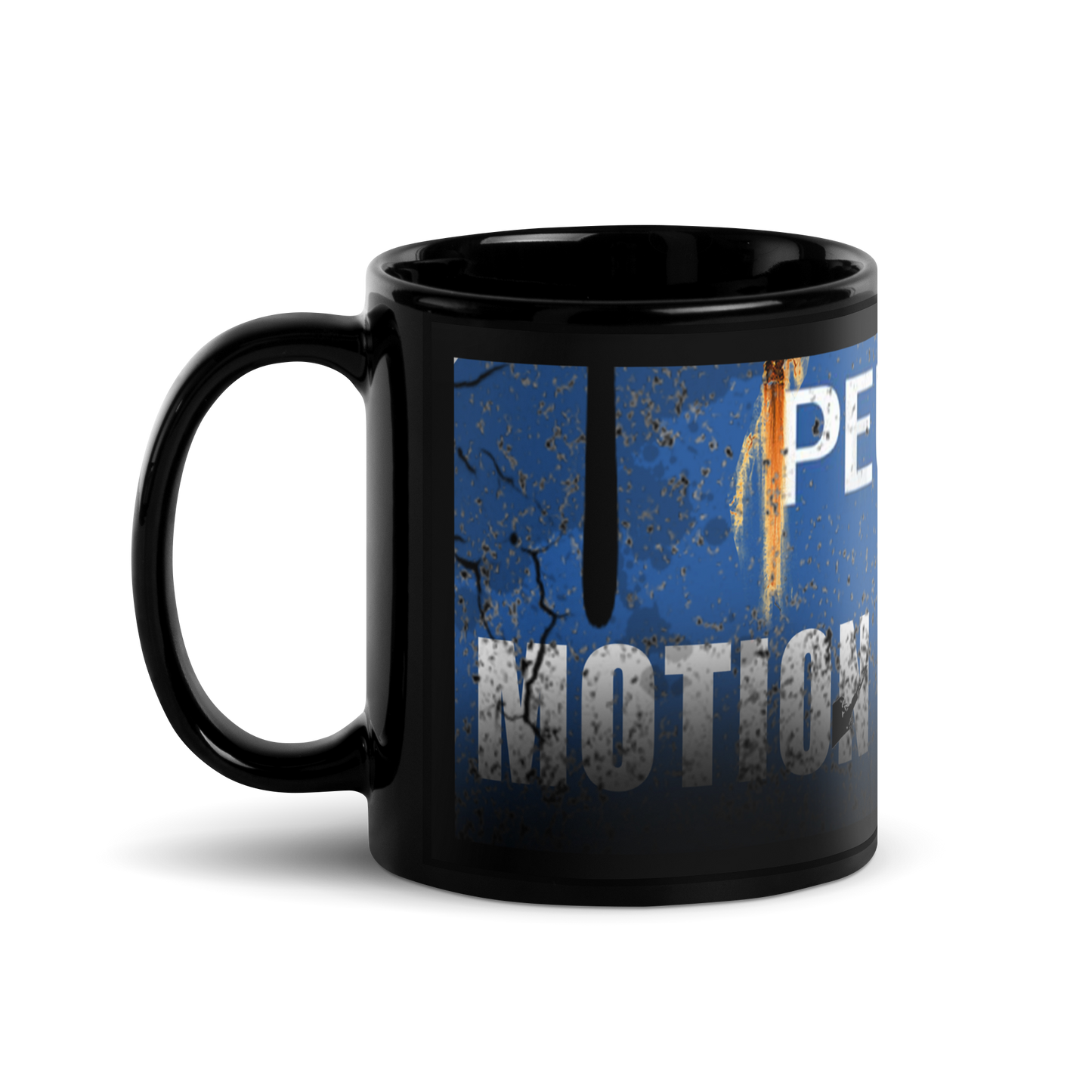 Black glossy Mug - Pösö