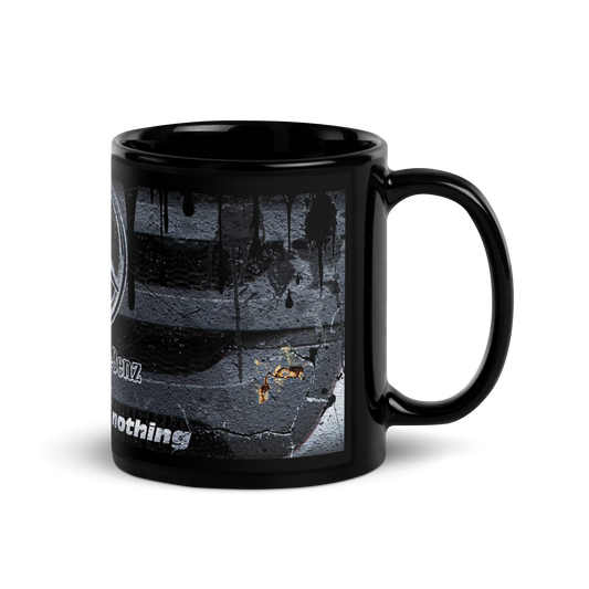 Black glossy Mug - mersu