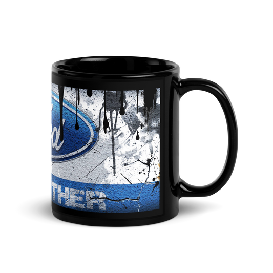 Black glossy Mug - foort