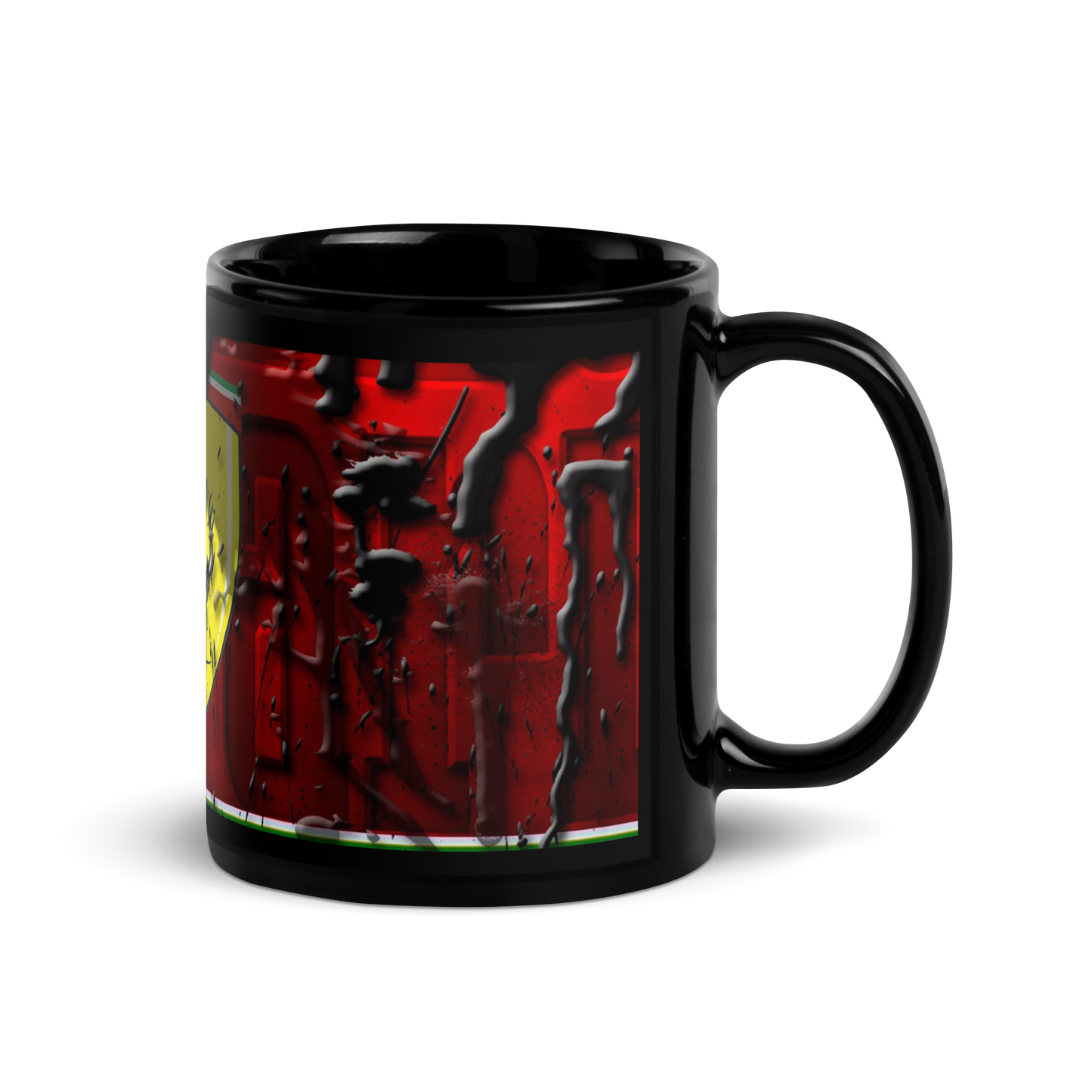 Black glossy Mug - Ferris