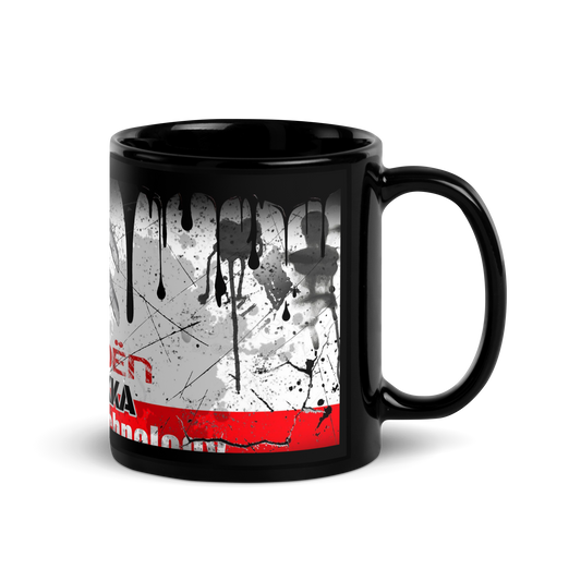 Black shiny Mug - SITKIKA