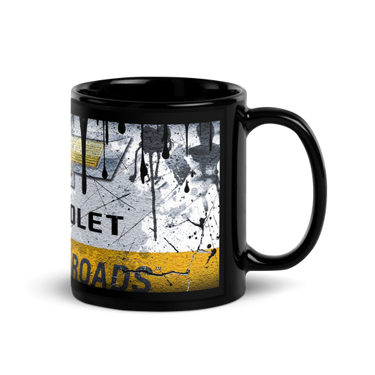 Black glossy Mug - Chevrolet