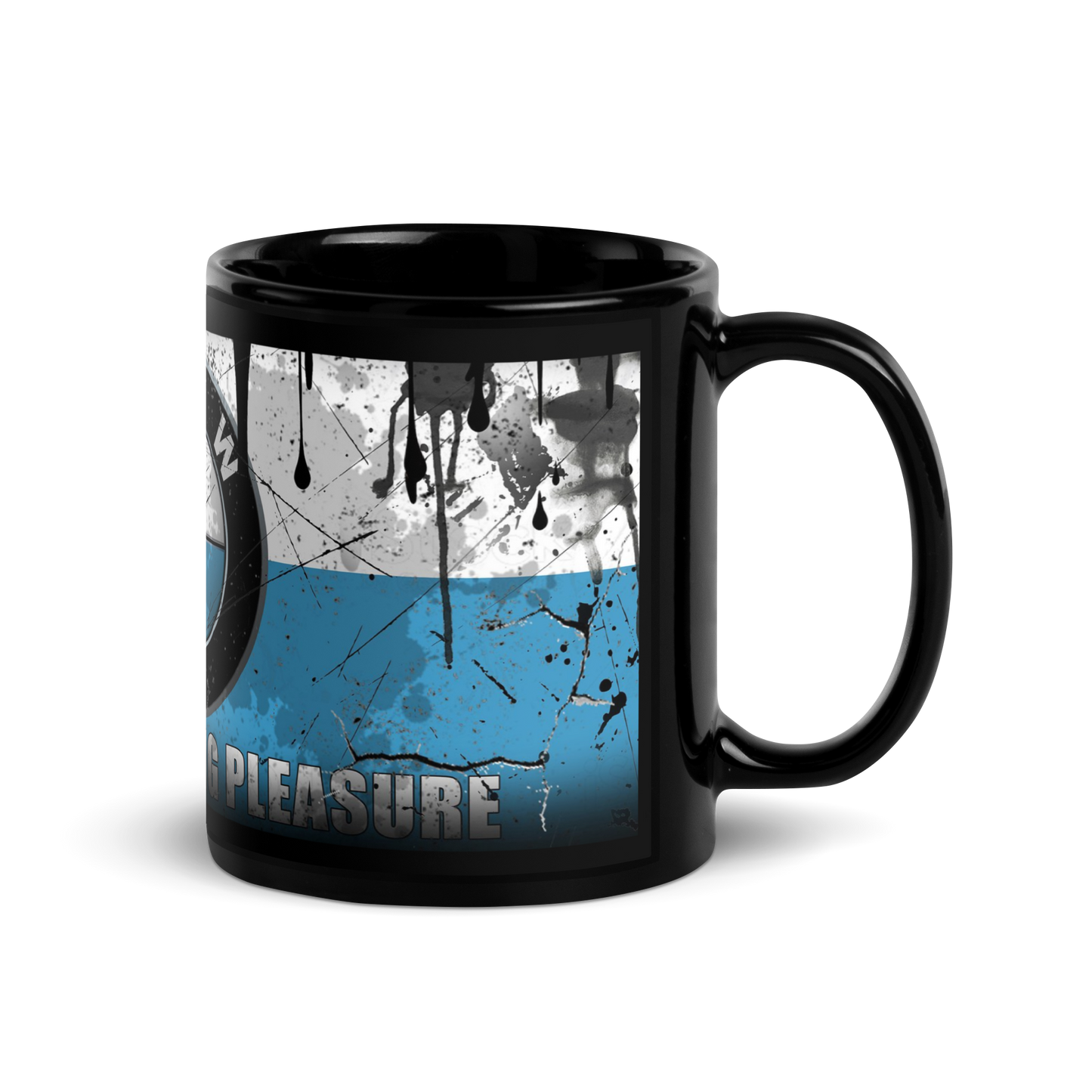 Black glossy Mug - BMV