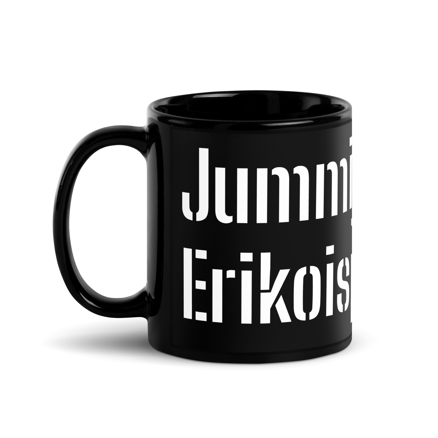 Tämä musta kiiltävä muki -  jummijammi ja erikoispirskatti