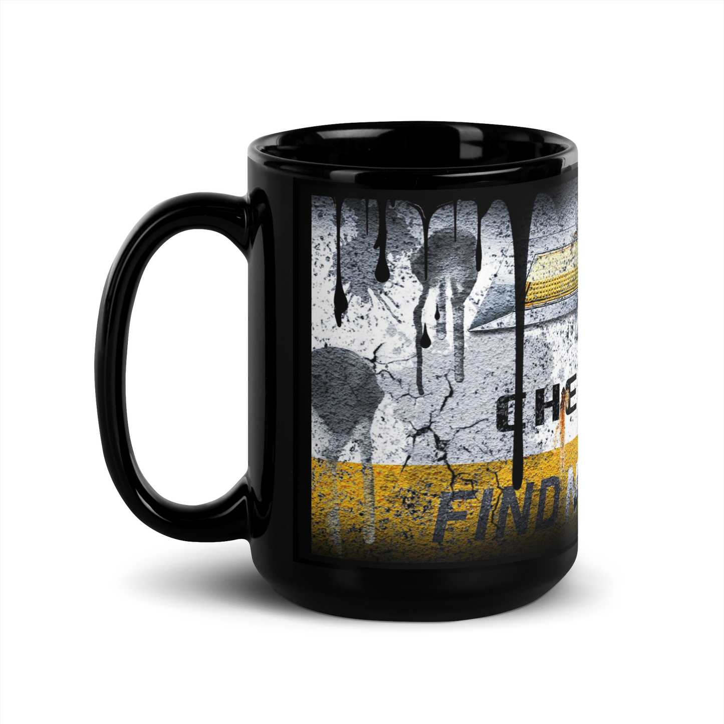 Black glossy Mug - Chevrolet