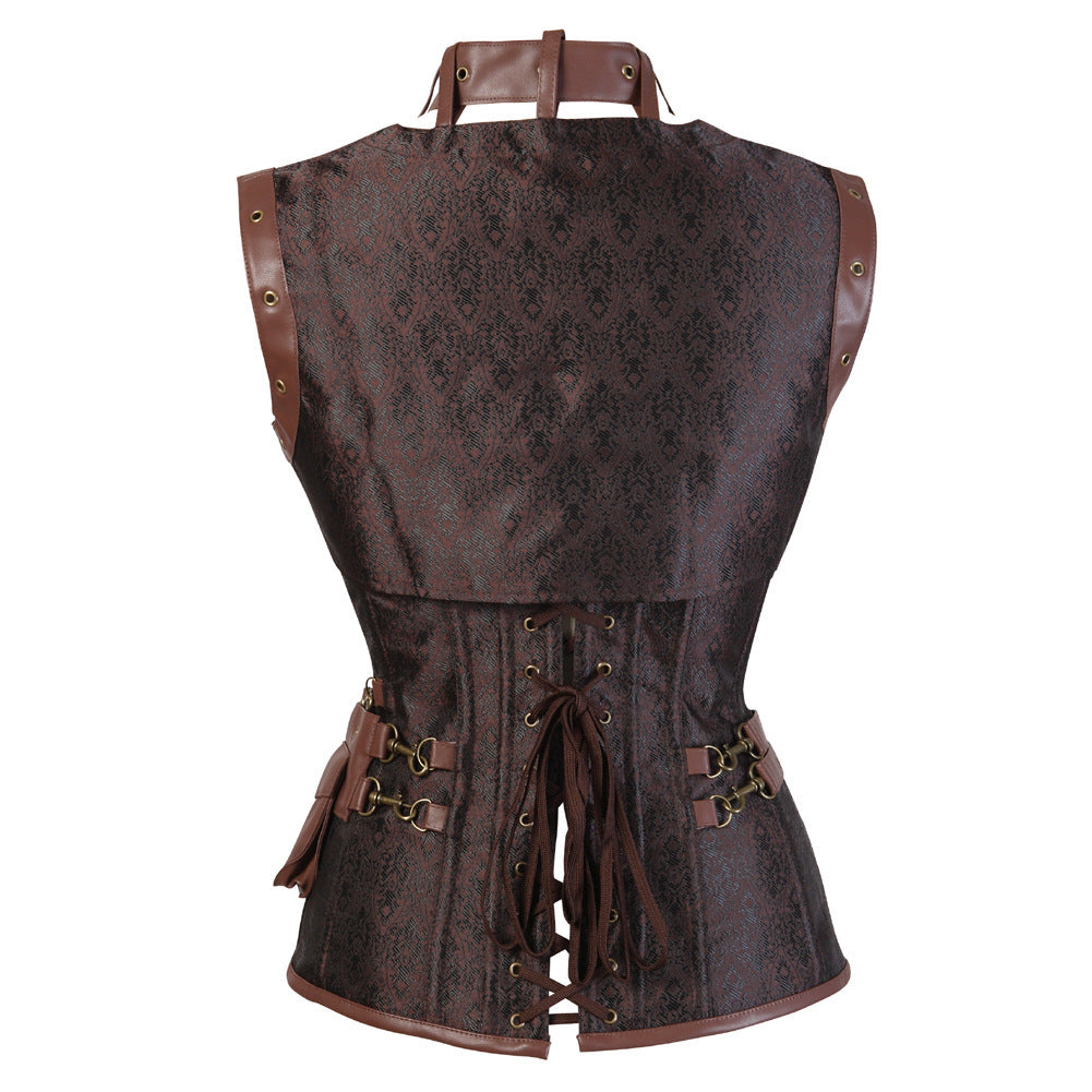 Retro Gothic Punk Corset