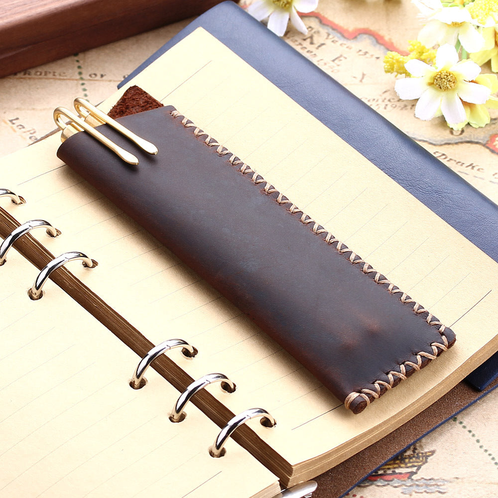 Handmade Genuine Leather Pen Case