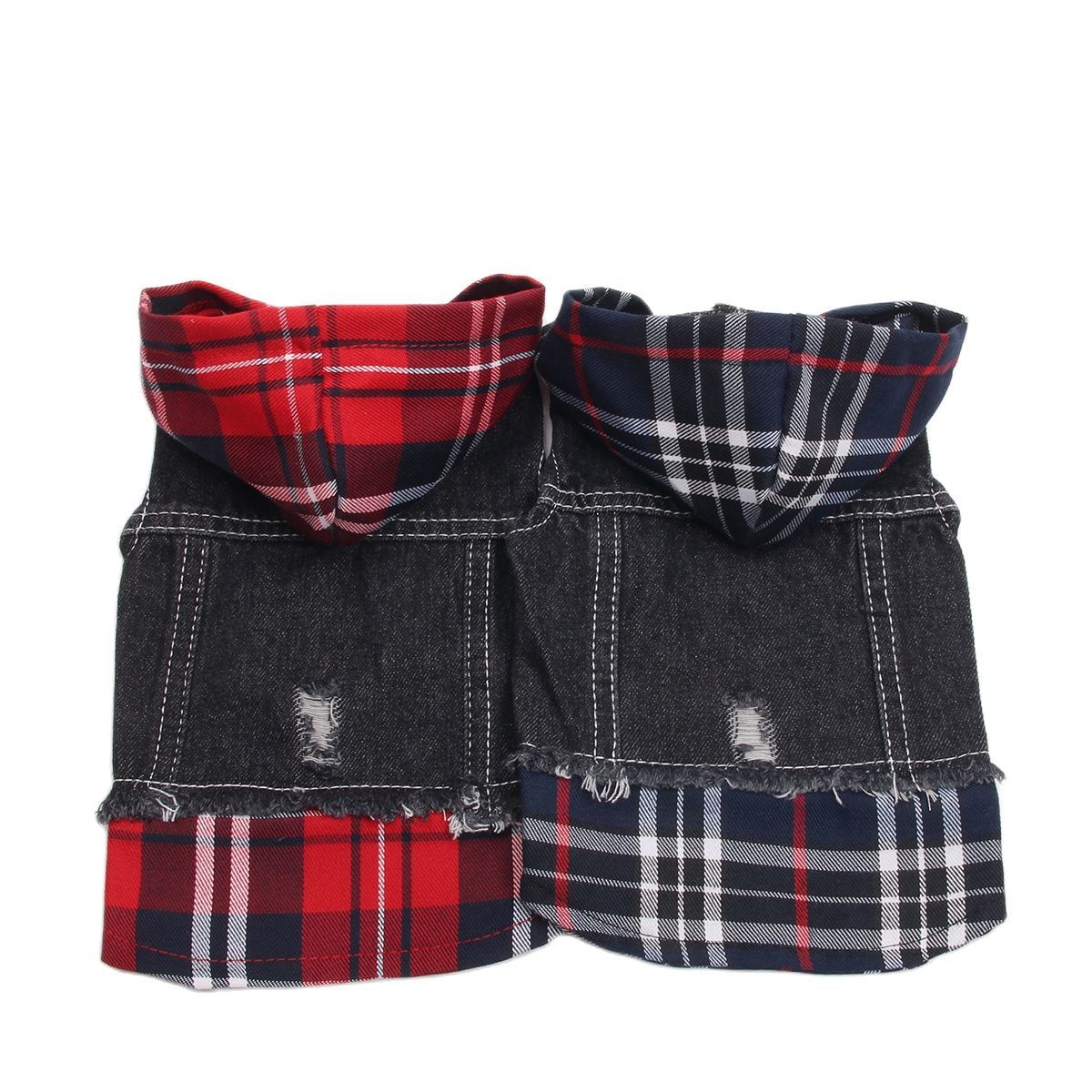 Pet Teddy Dog Denim Clothes