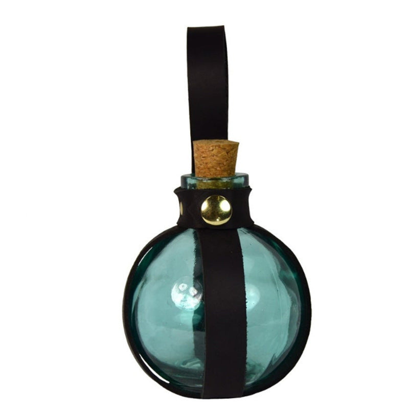 Magic Leather Case Waist-hanging Glass Potion Bottle Pouch