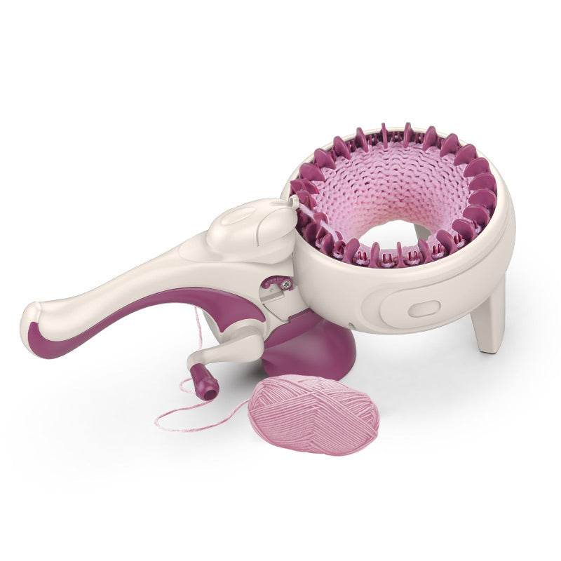 DIY Knitting Machine Toy 24 Needle Scarf Hat Hand Haruka Wool Knitting Machine  käsityö - neulekone
