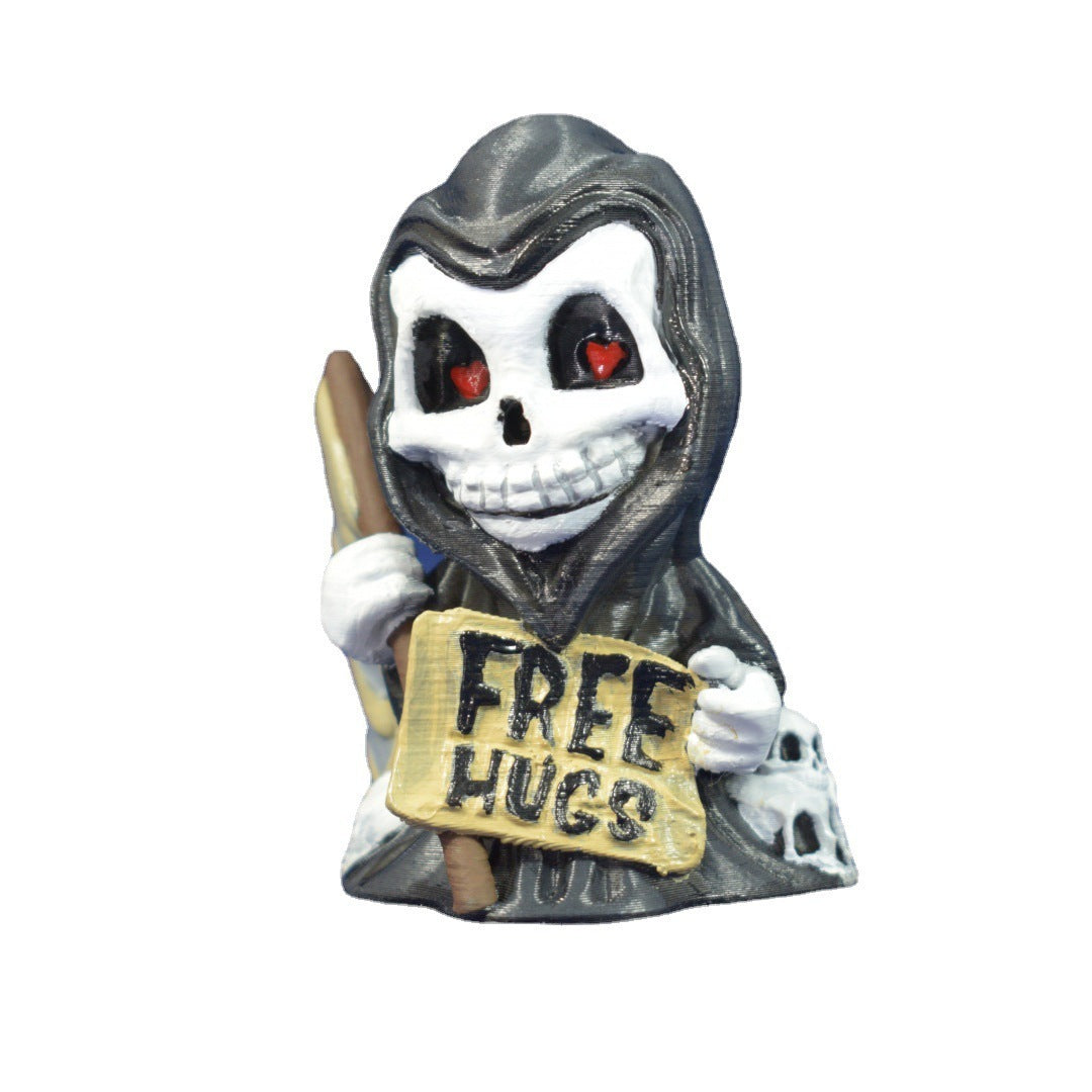 Halloween Reaper Death Statue Artware Decorations Ornaments