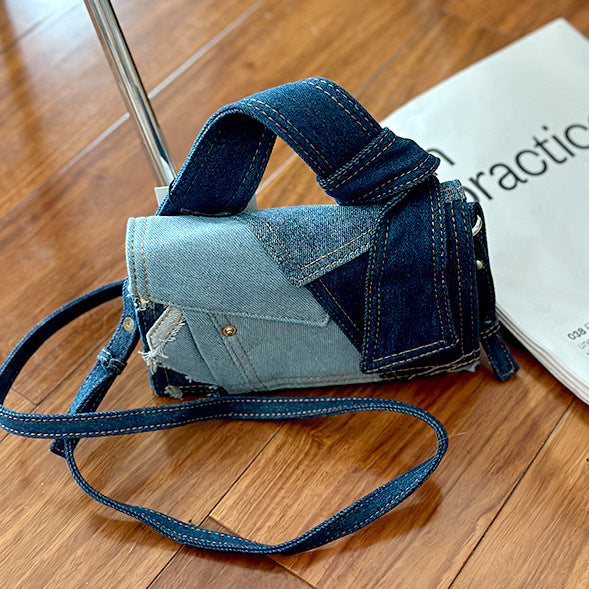 Denim Crossbody Olkalaukku Naisille