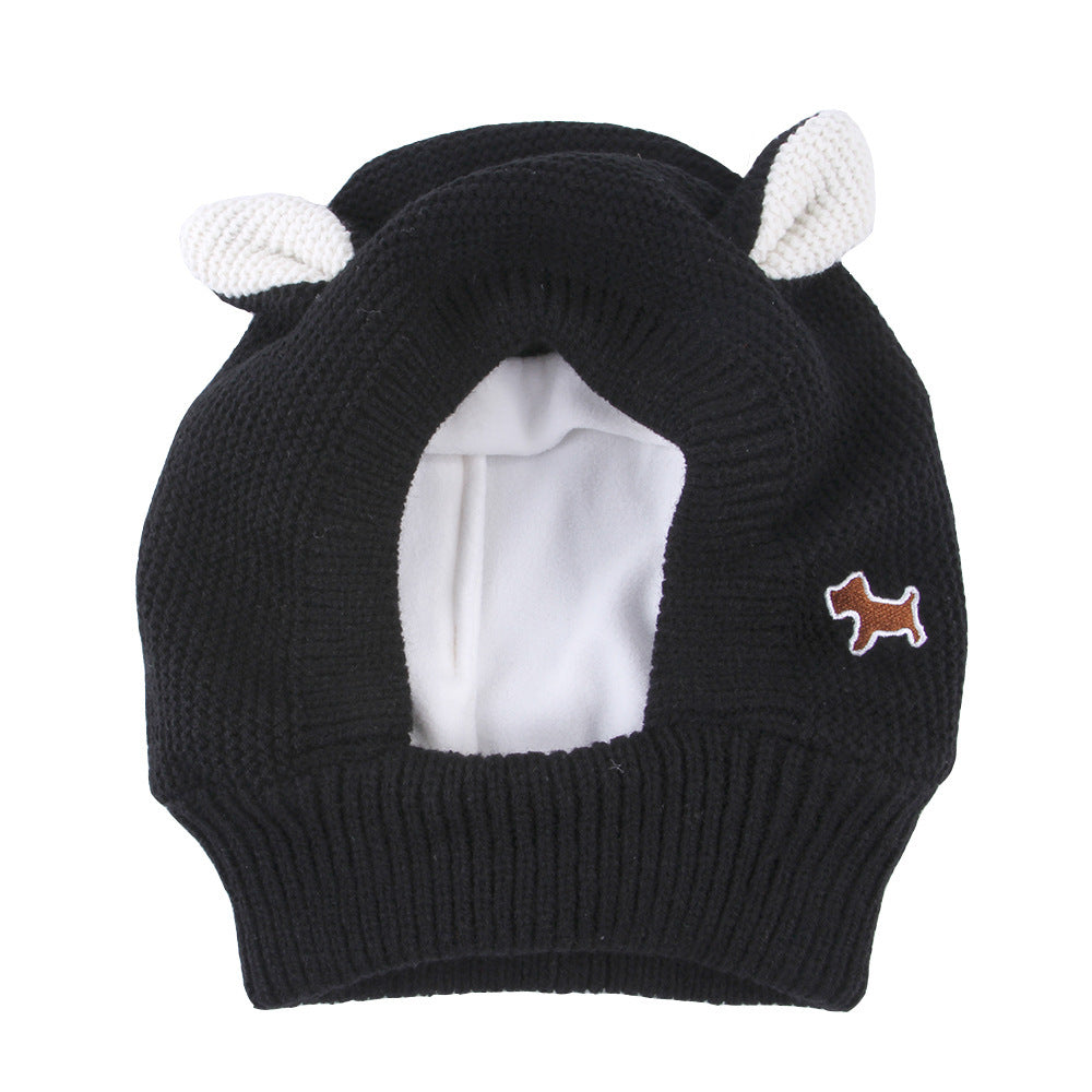 Knitted Dog Hat koiran lämpimään päähän
