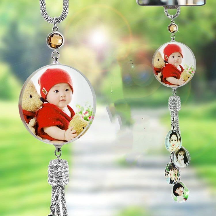 Customize your own Car Interior Decoration: Personalized Crystal Pendant