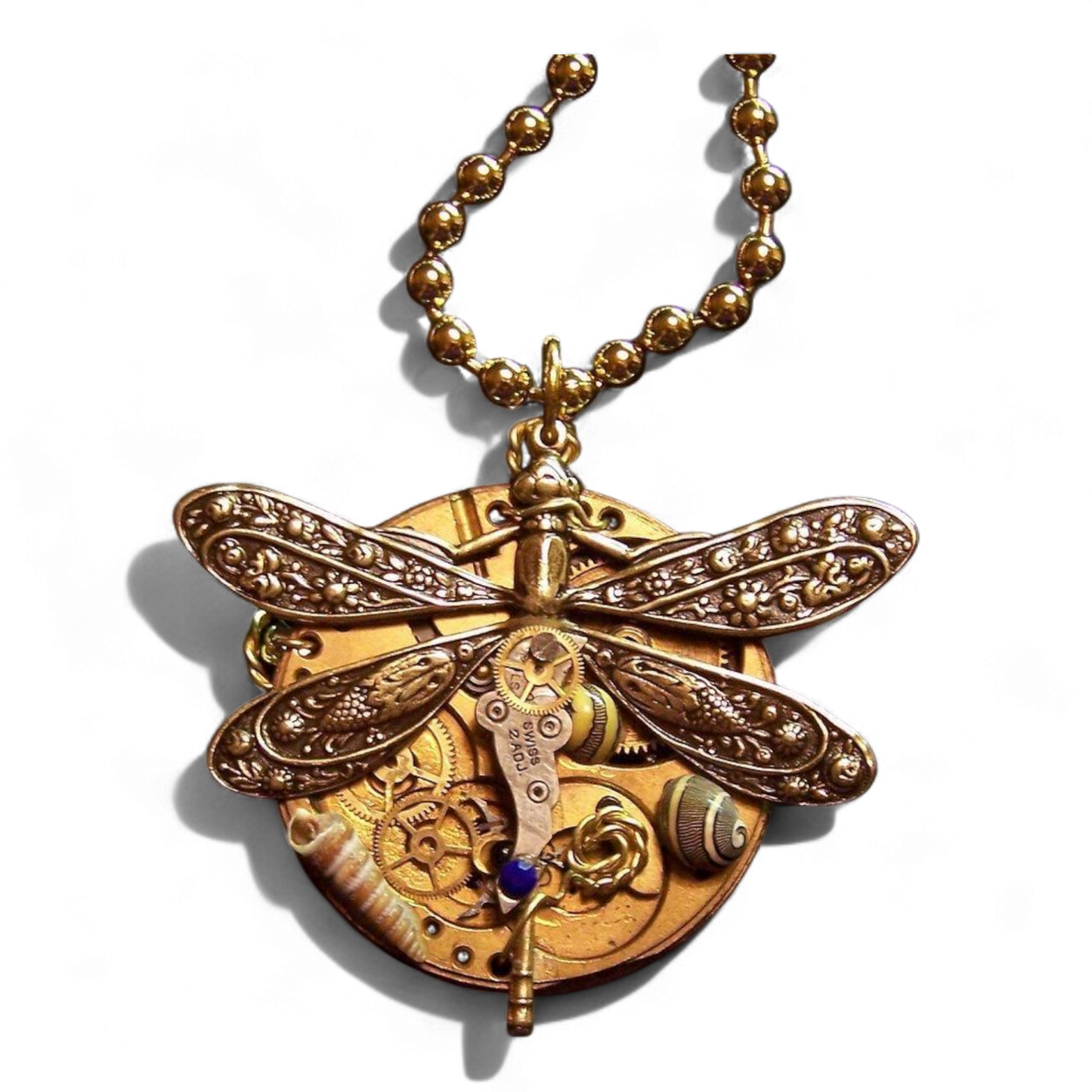 Rannekello kaulakoru vintage steampunk