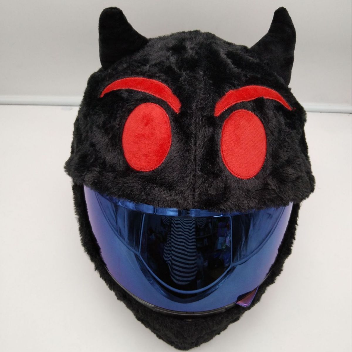 Halloween Rabbit Plush Motorbike Helmet Cover