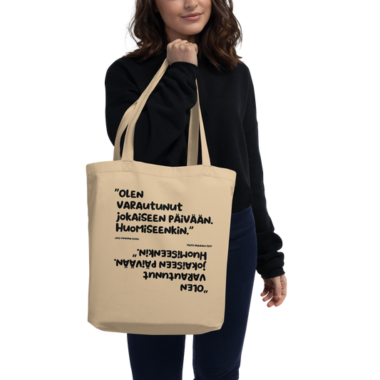 eco shopping bag - Matti Nykänen: prepared for every day