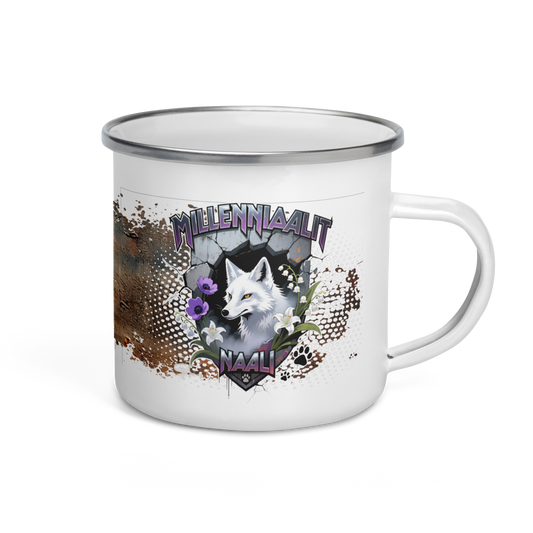 Milleniaalit sukupolvi – Naali  Enamel Mug