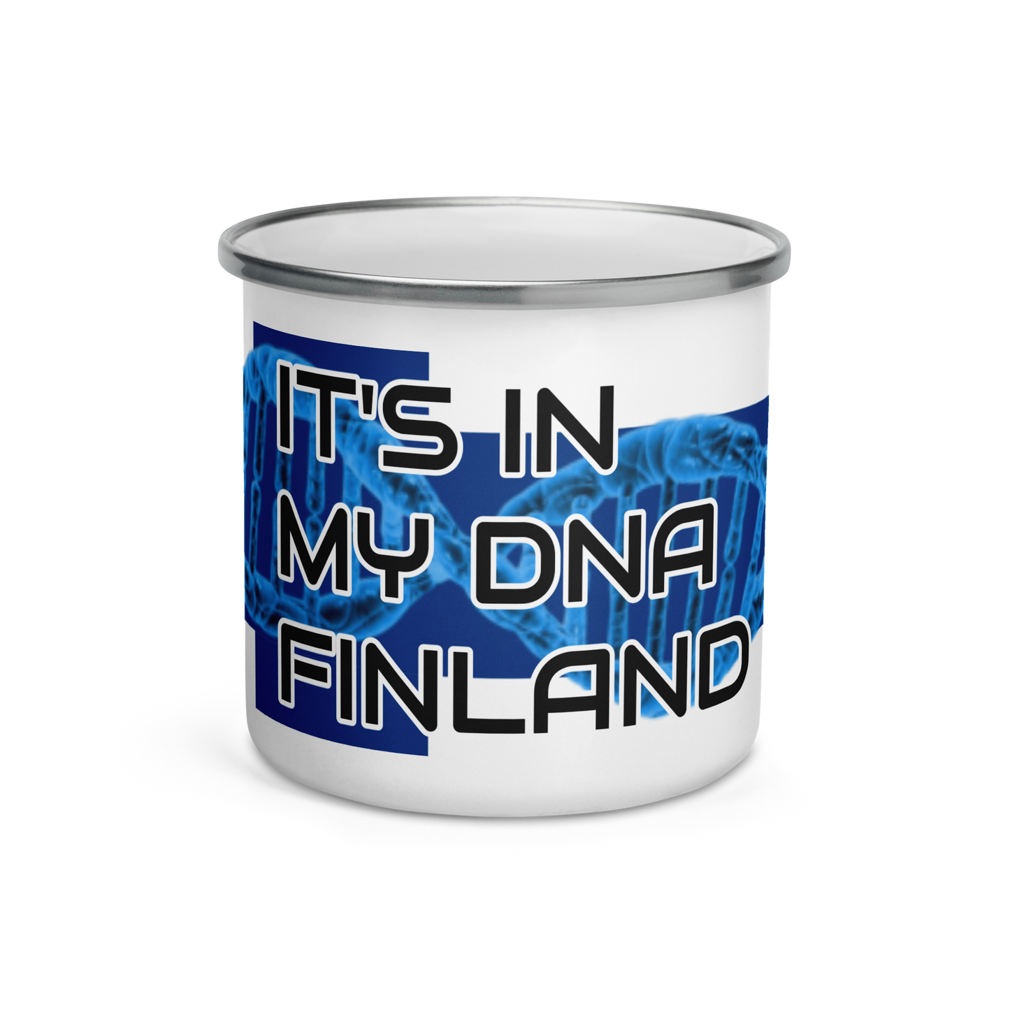 Enamel mug - finland dna