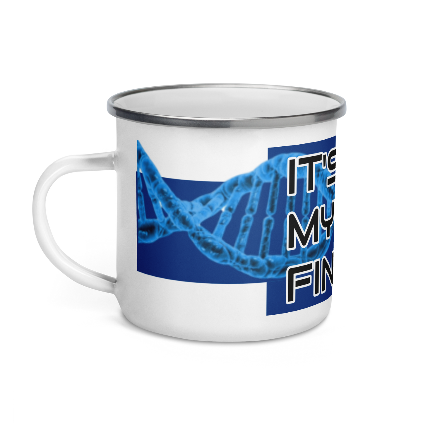 Enamel mug - finland dna