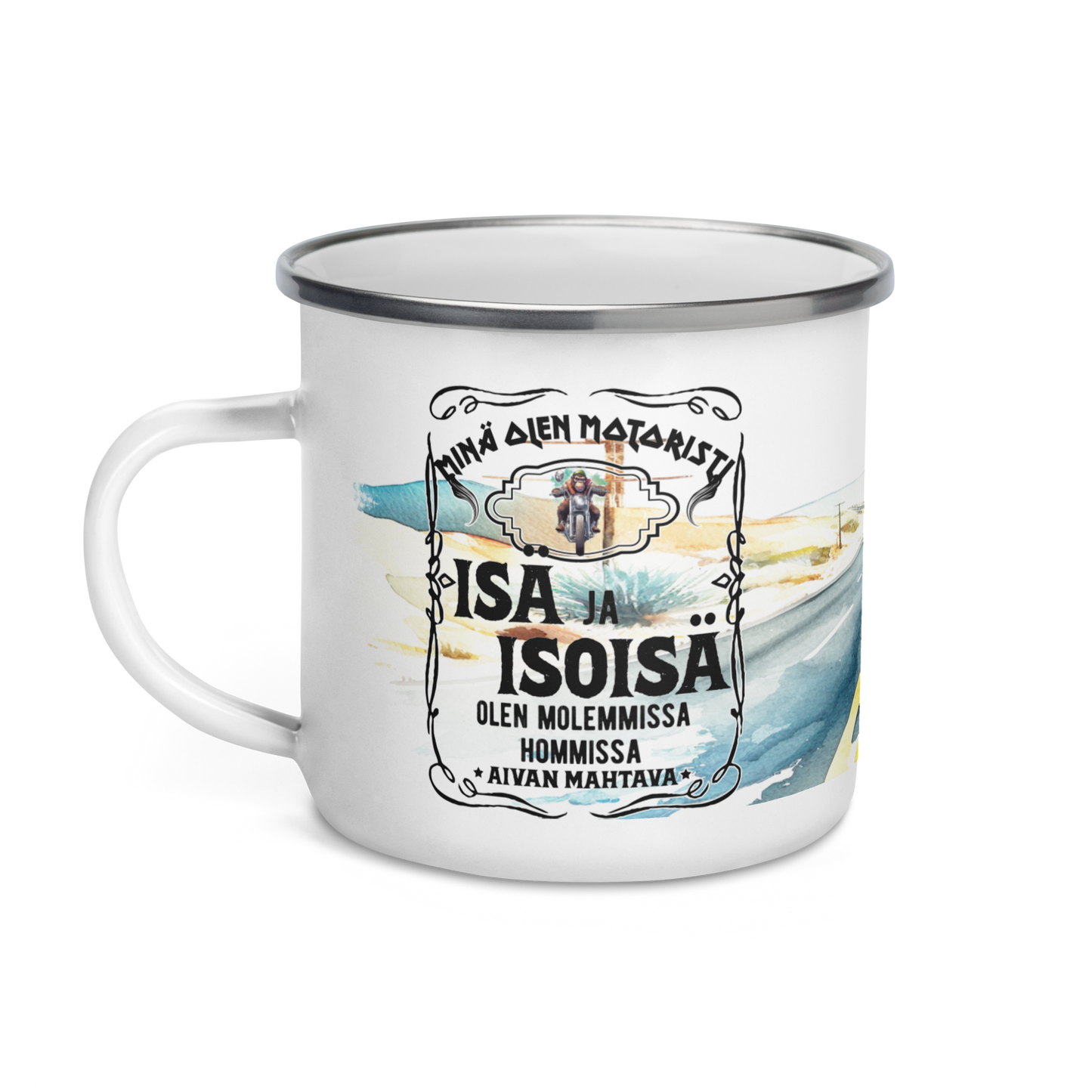 Enamel Mug - isä ja isoisä