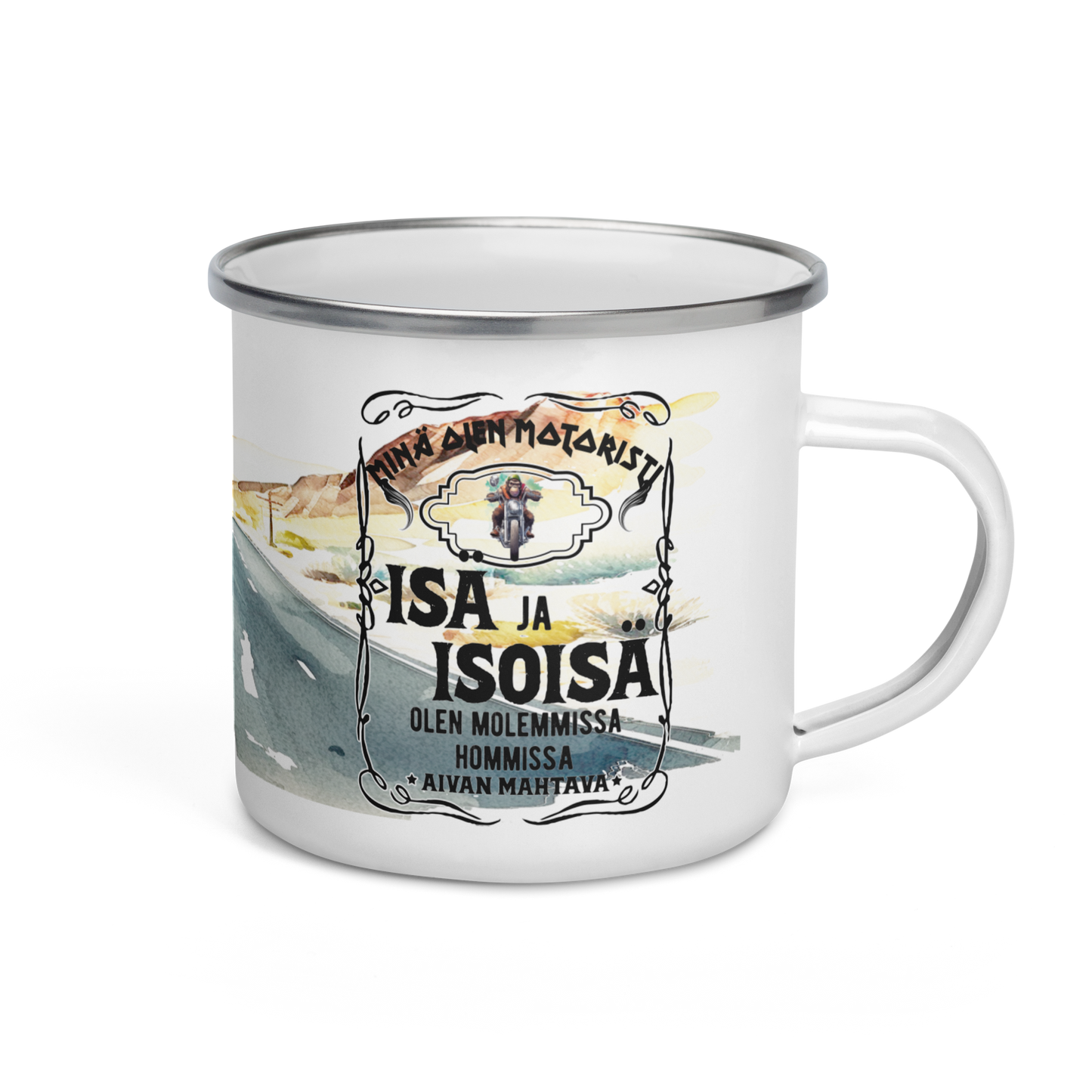 Enamel Mug - isä ja isoisä