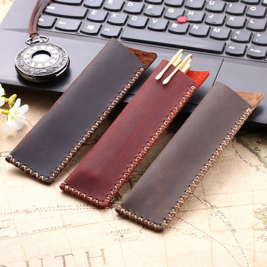 Handmade Genuine Leather Pen Case