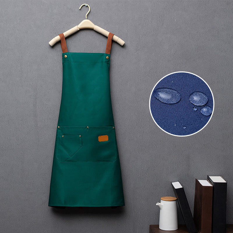 Japanese Coffee Shop Work Waterproof Apron