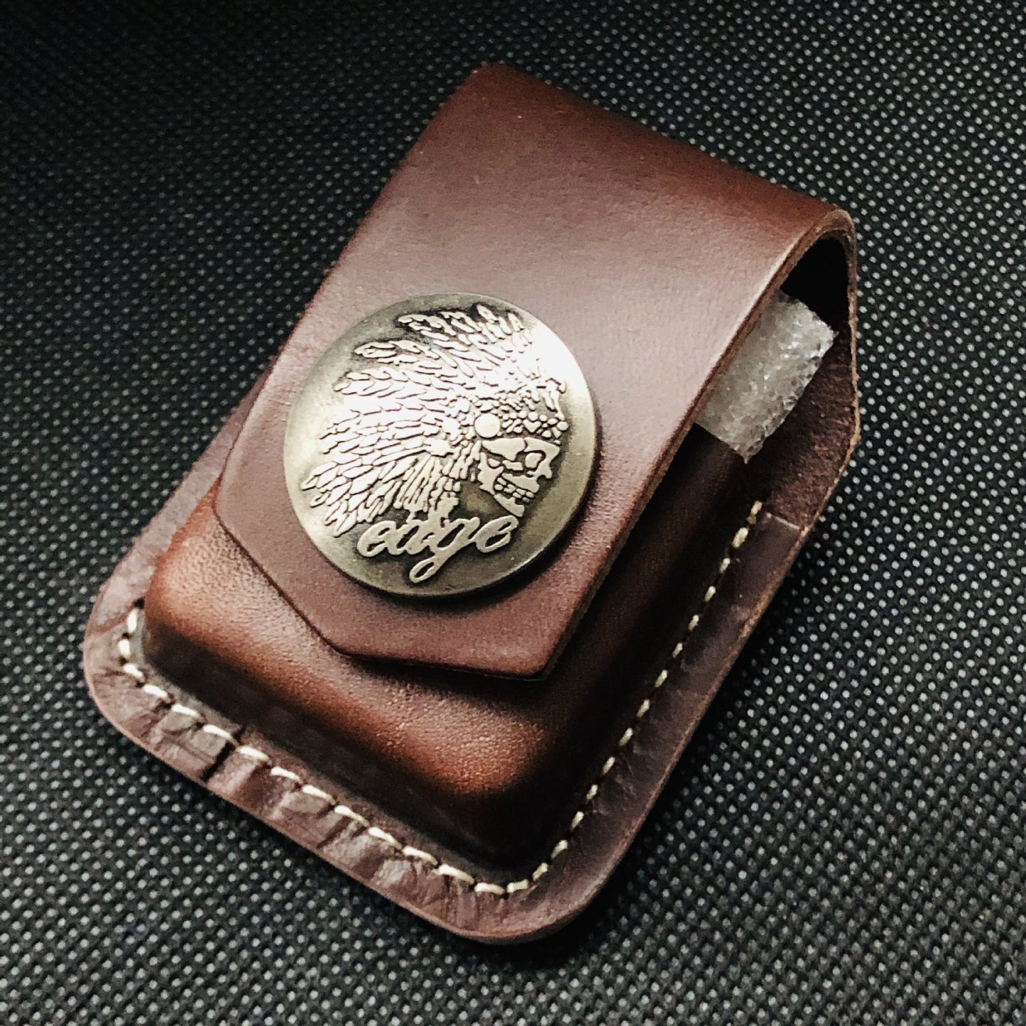 Kerosene Lighter Leather Handmade Personality Leather Case