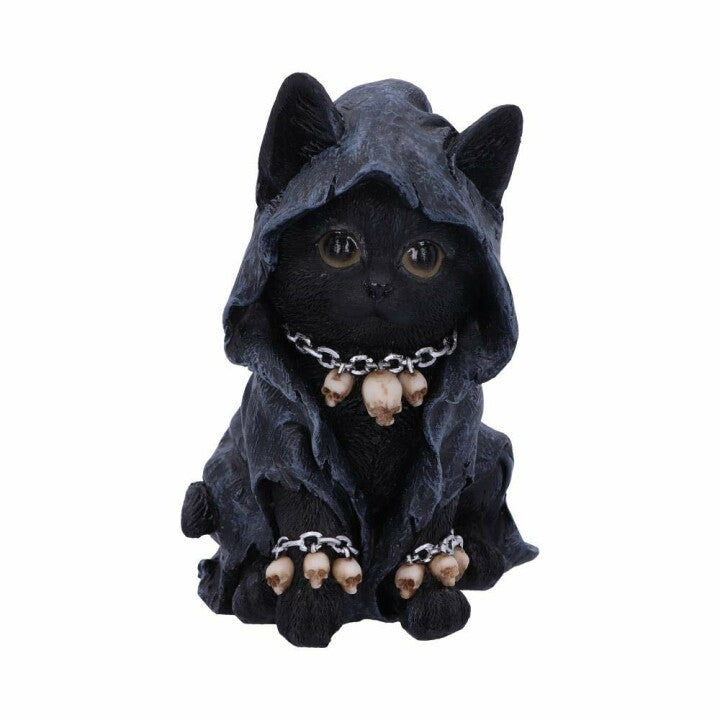 Gothic Cat Witch Death Decoration