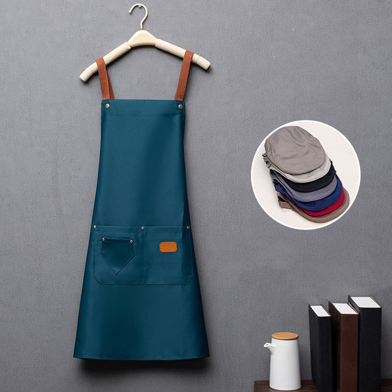 Japanese Coffee Shop Work Waterproof Apron