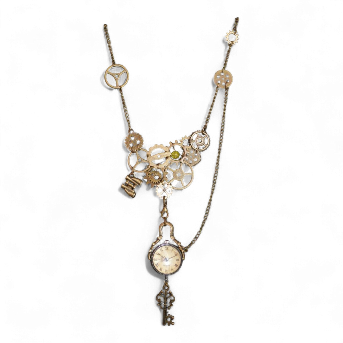 Rannekello kaulakoru vintage steampunk