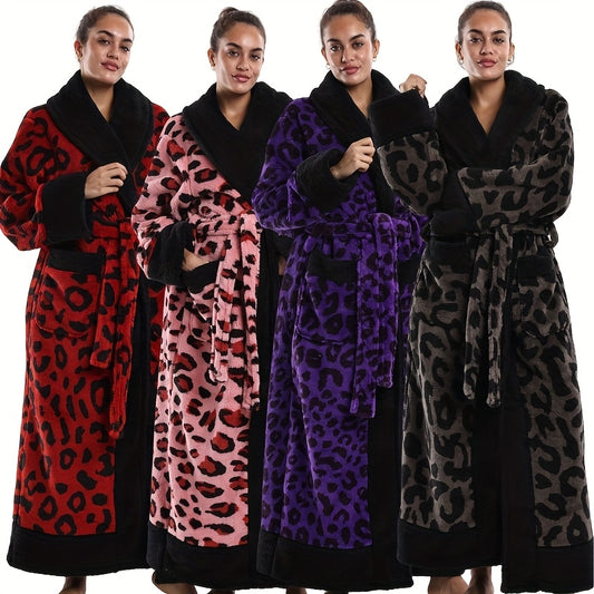 PLUSHQUEEN LEOPARDIKYLPYTAKKI JOLLA MENNÄÄN EIKÄ KYSYTÄ - yksi koko: rinnanympärys 135cm