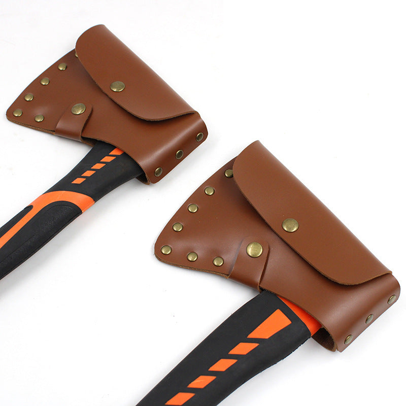 Outdoor Axe Protective Cover Logging Protective Leather Case