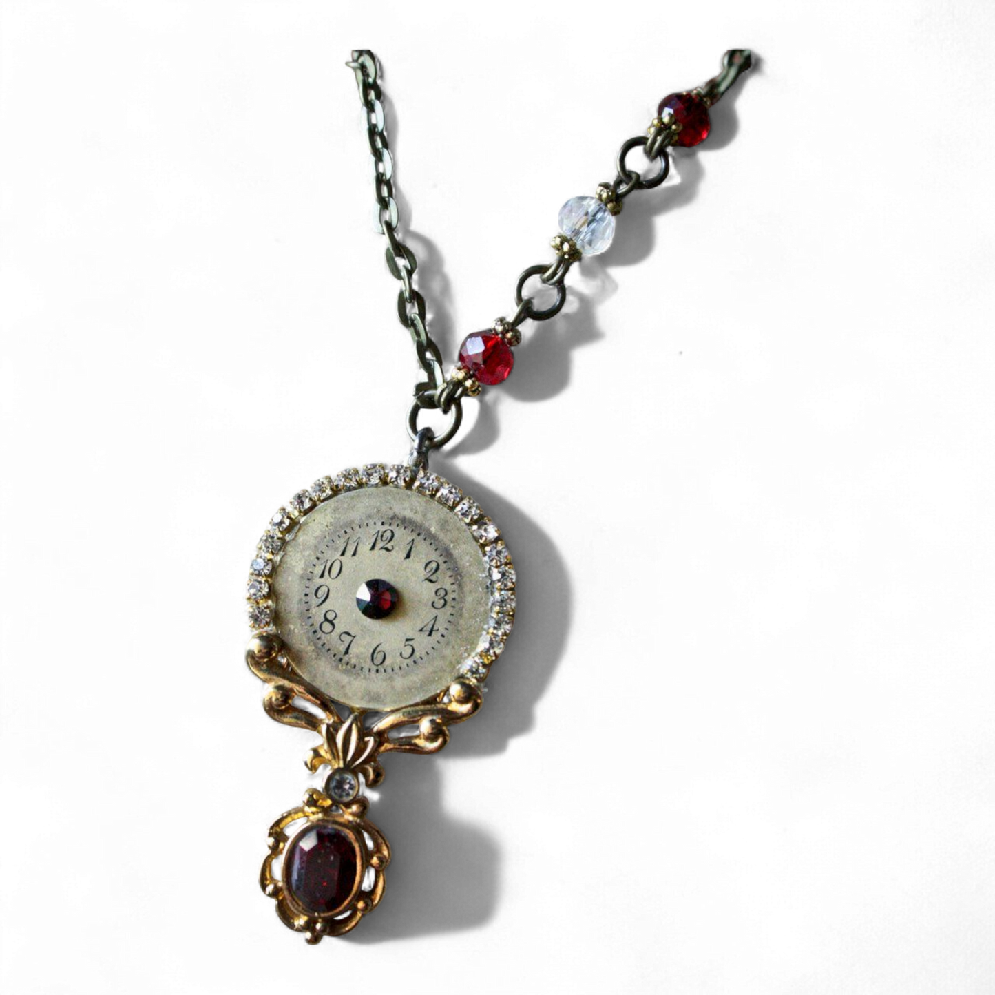 Rannekello kaulakoru vintage steampunk