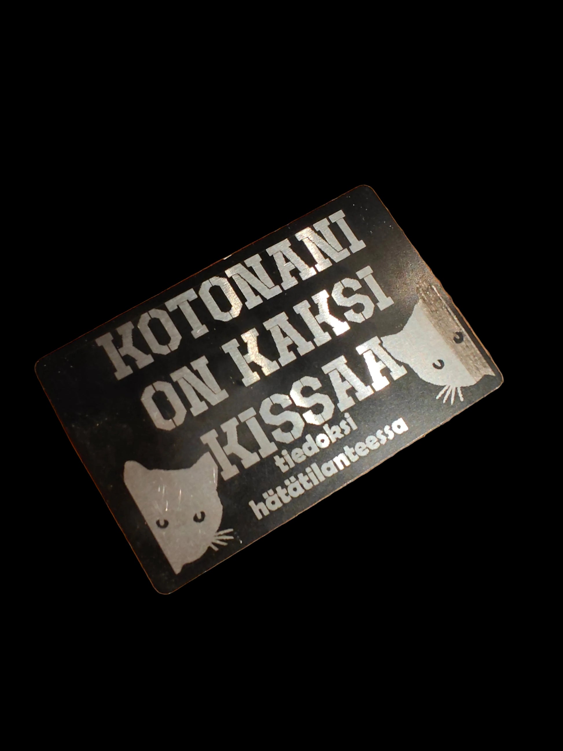 lemmikki hätätilannekortti