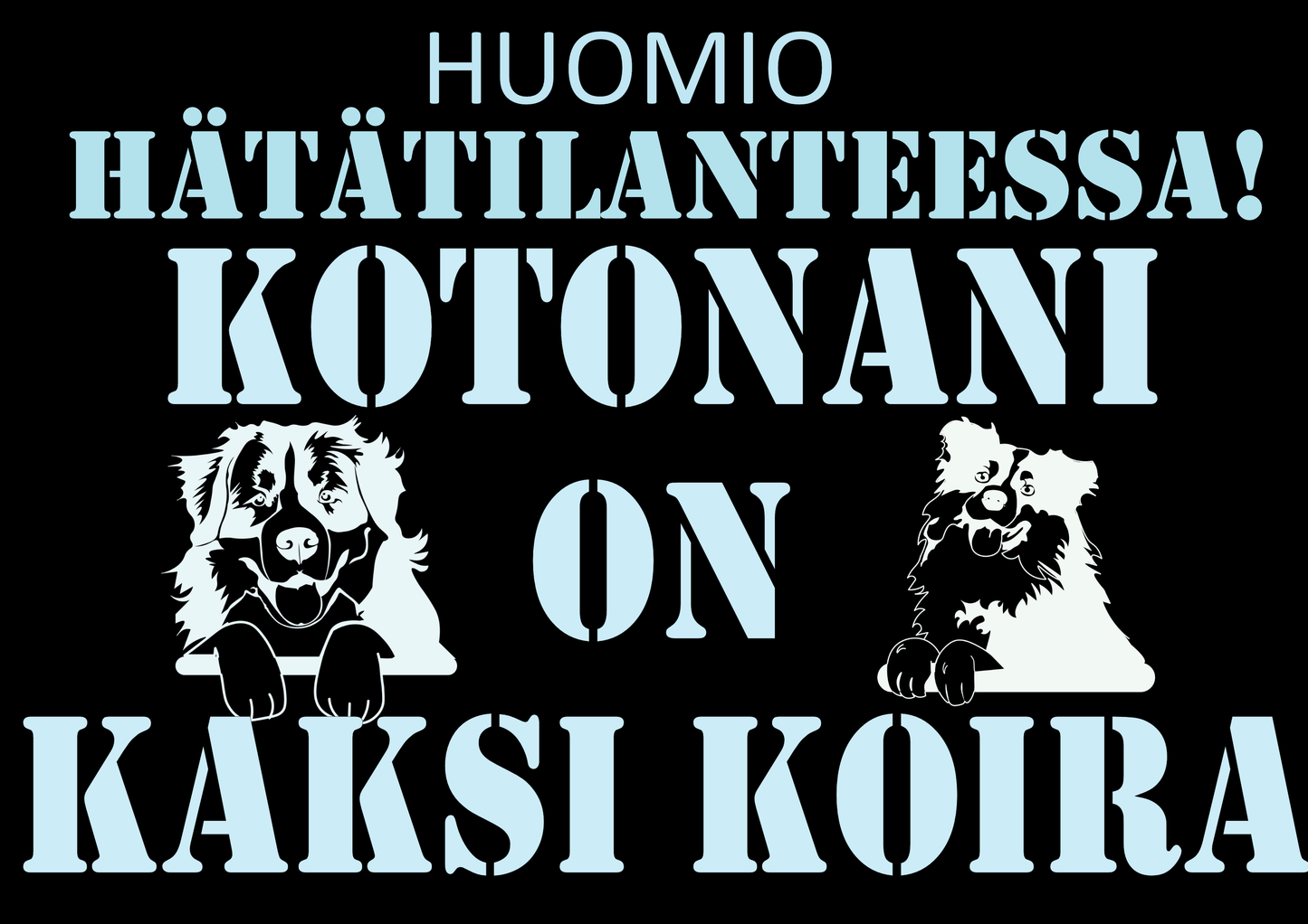 Helllive Laserkaiverrus käyntikortti - lemmikkejä kotona