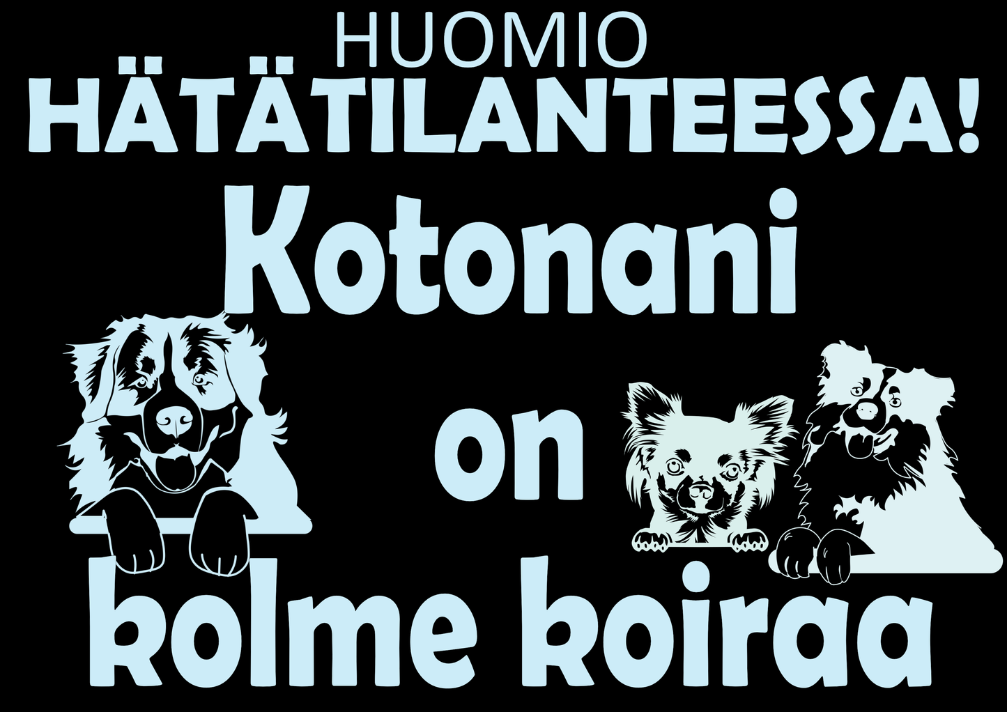 Helllive Laserkaiverrus käyntikortti - lemmikkejä kotona