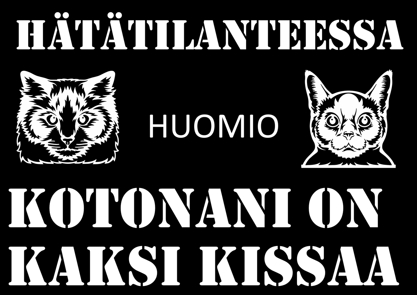 Helllive Laserkaiverrus käyntikortti - lemmikkejä kotona