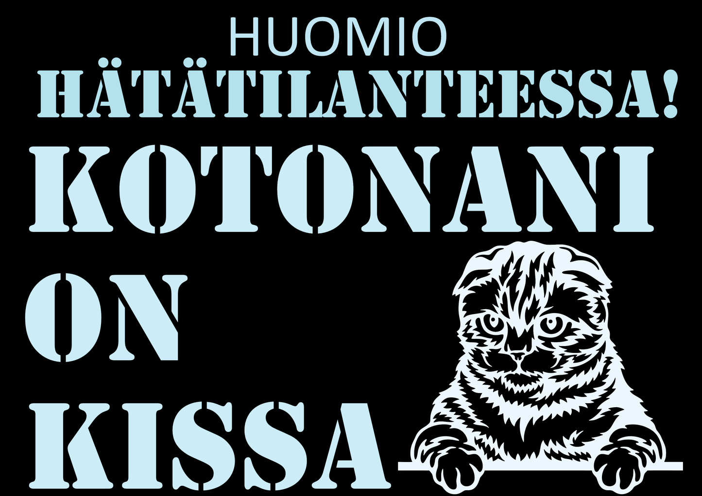 Helllive Laserkaiverrus käyntikortti - lemmikkejä kotona