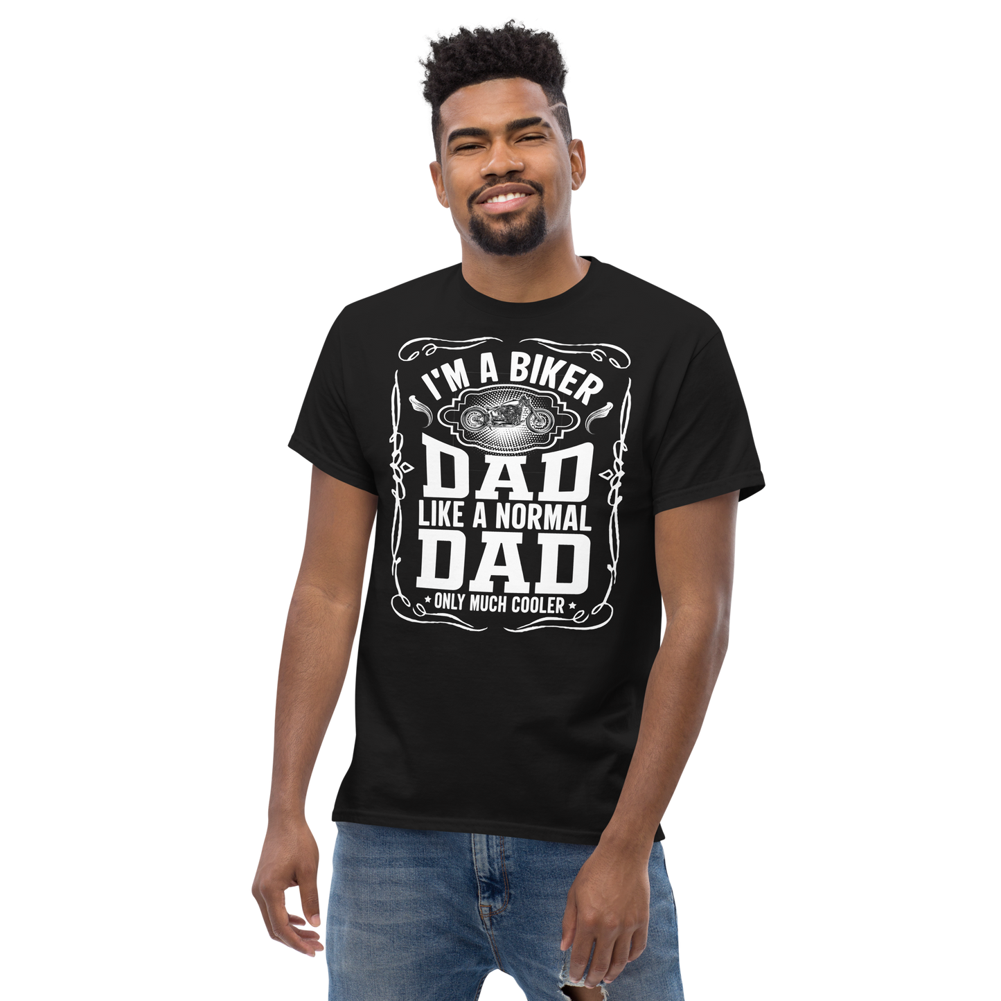 T-shirt for men - biker dad