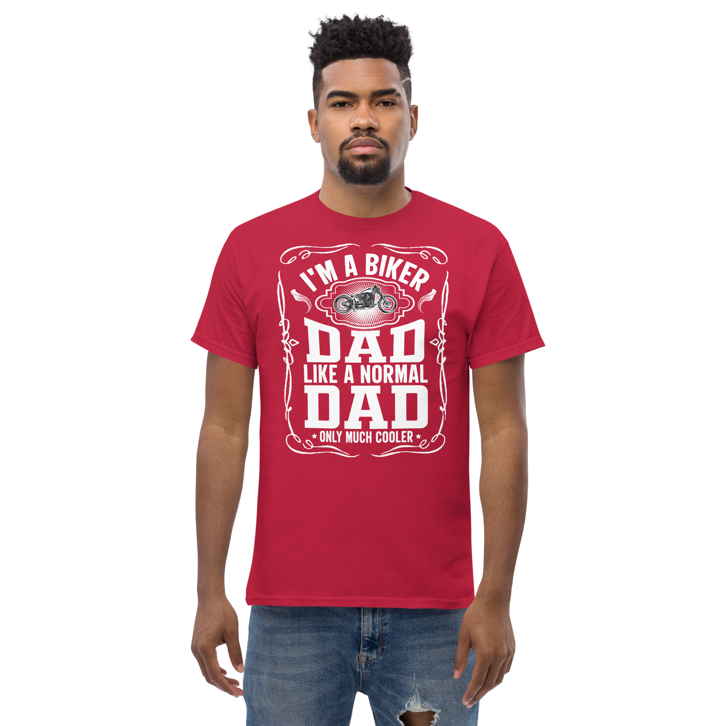 T-shirt for men - biker dad