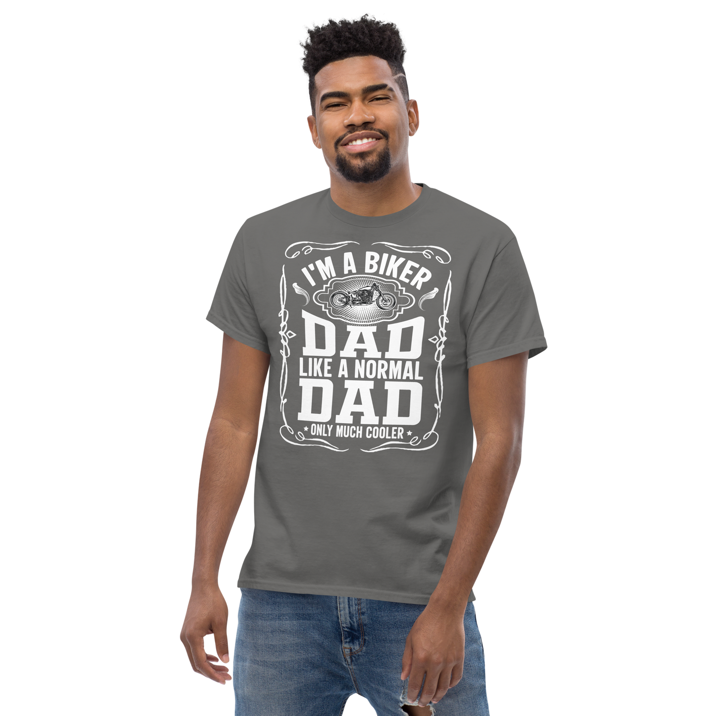 T-shirt for men - biker dad