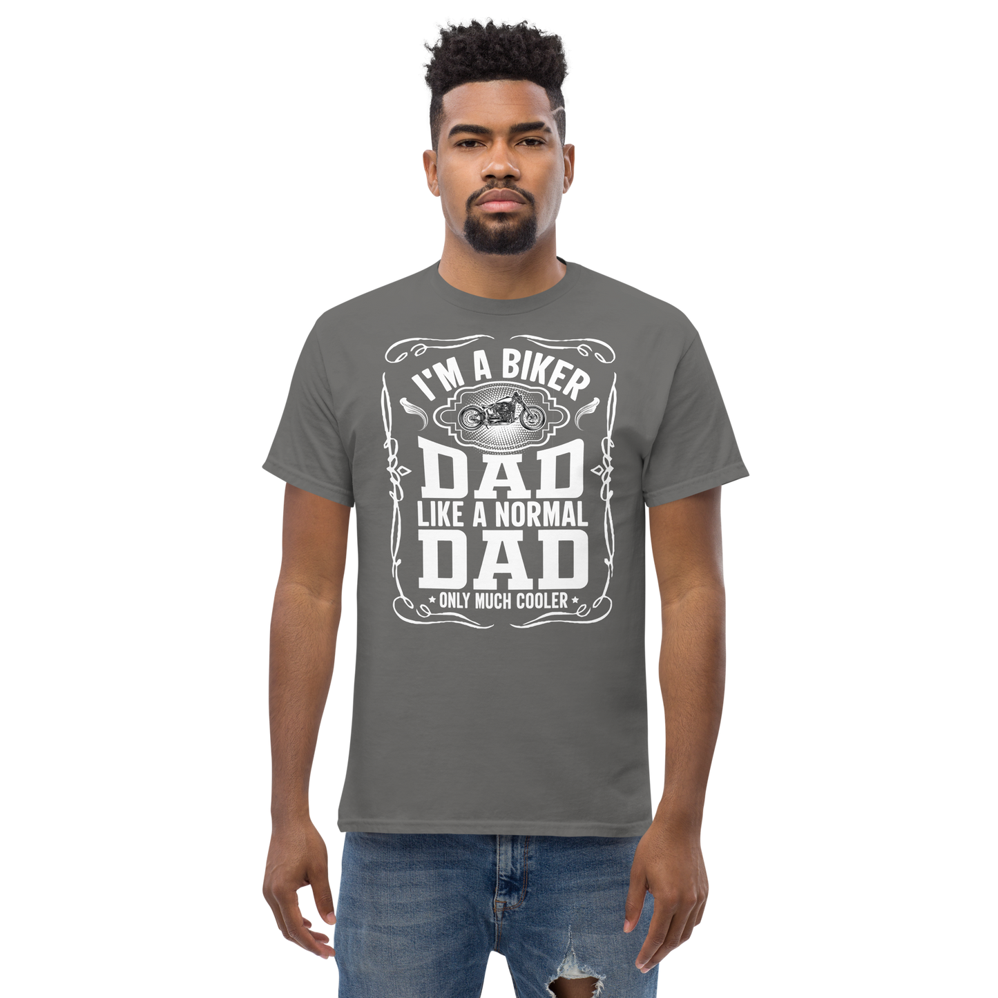 T-shirt for men - biker dad