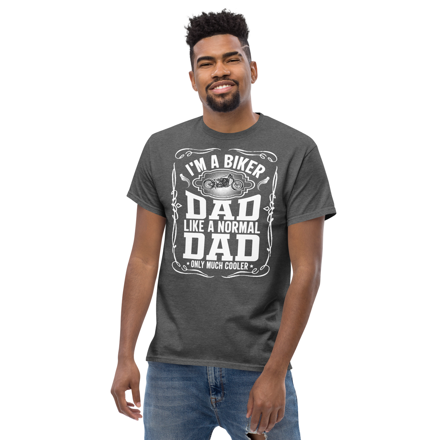 T-shirt for men - biker dad