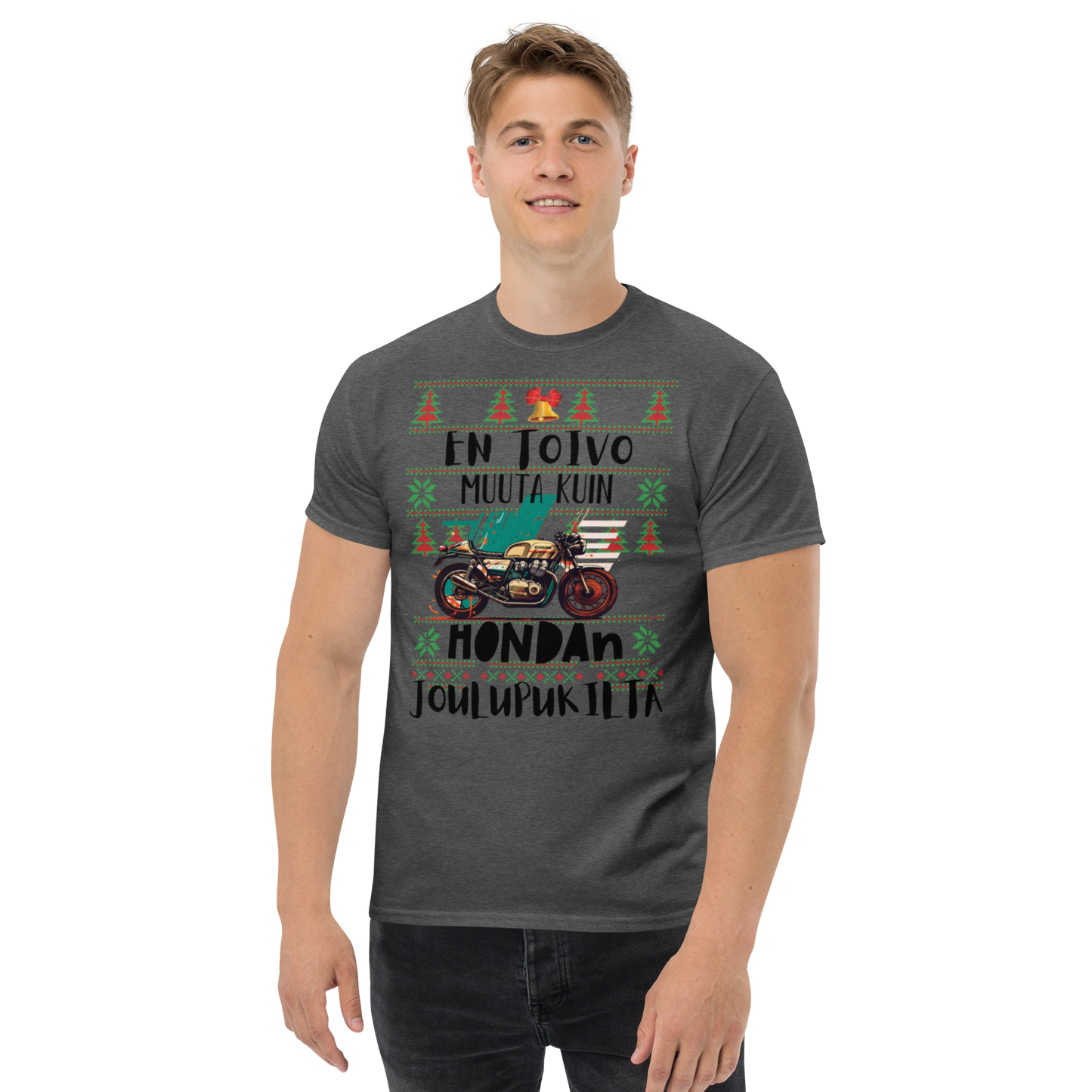 I wish for nothing more than Honda's Christmas present from Santa - a t-shirt